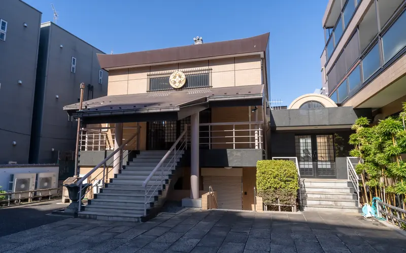大善寺の本堂の正面