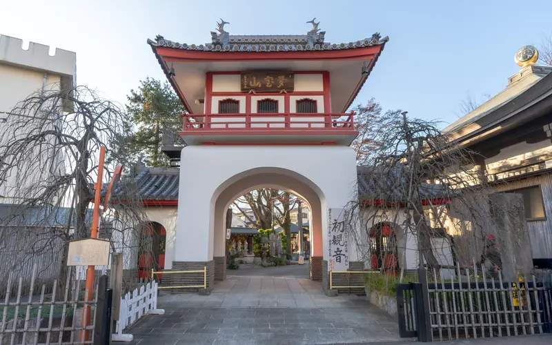 成願寺 長者閣の山門(正面から)