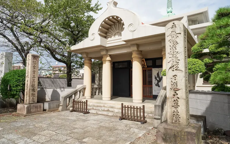 浄心寺の本堂（正面）