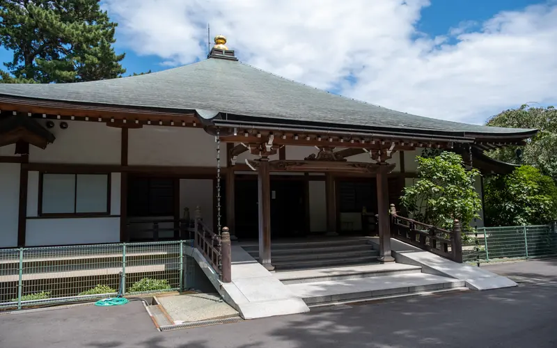 密蔵院 松雲閣の建物の外観(左寄り)