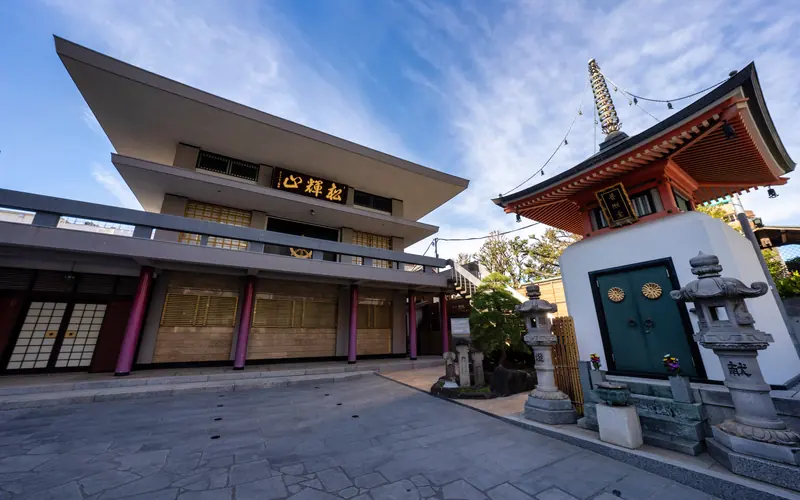 大聖院 瑞峯殿の境内から（やや右寄り）