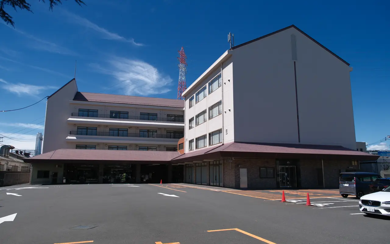 戸田葬祭場の外観