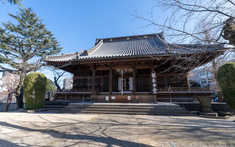 寛永寺輪王殿の本堂（正面）