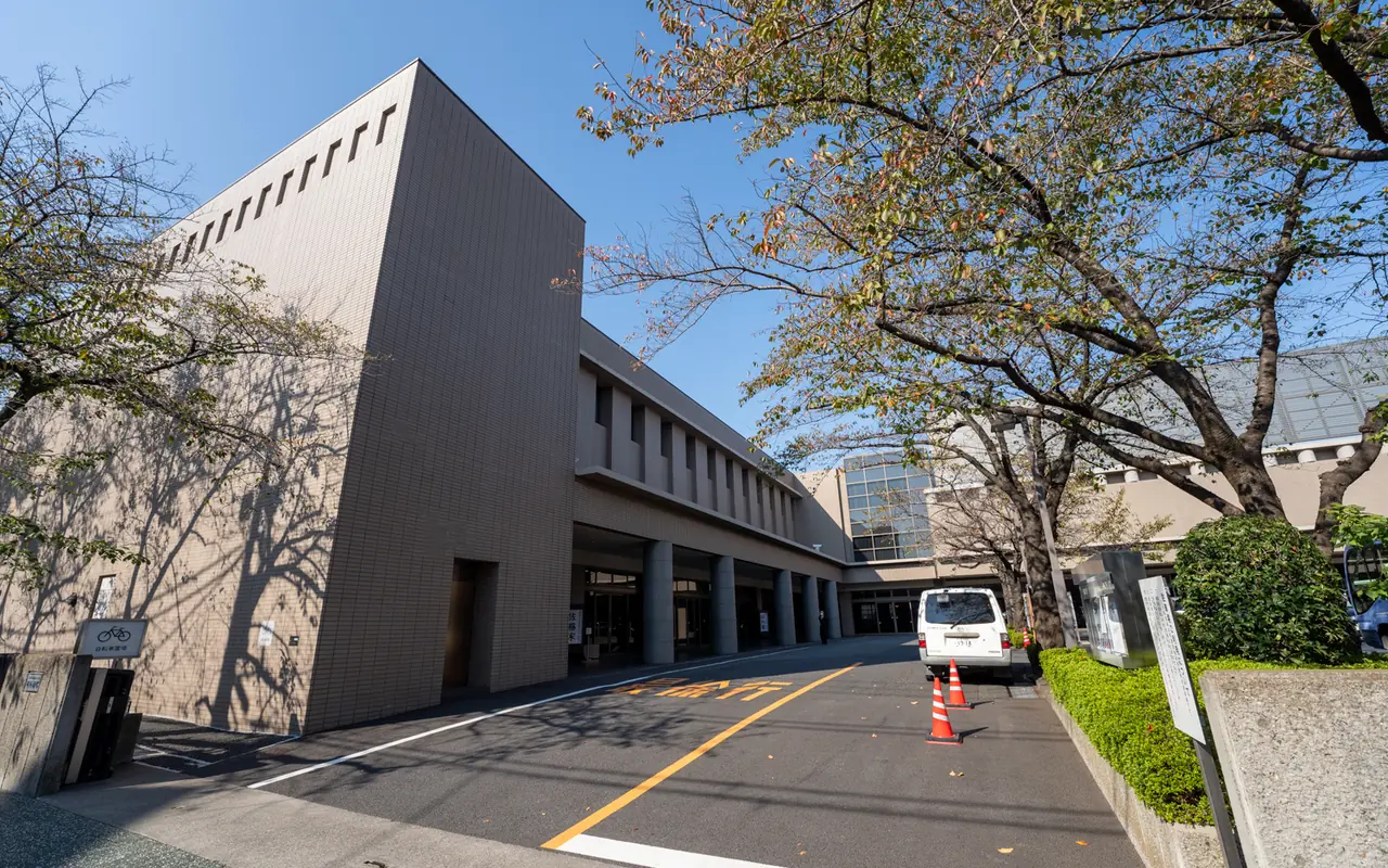 町屋斎場の外観