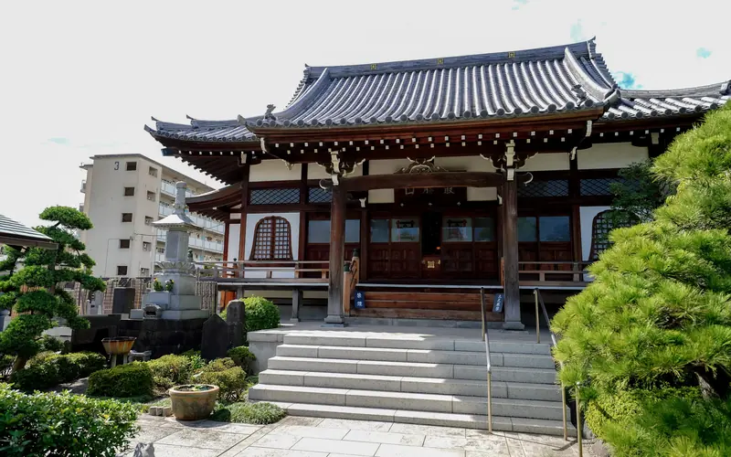 上妙寺慈恩堂の本堂の外観