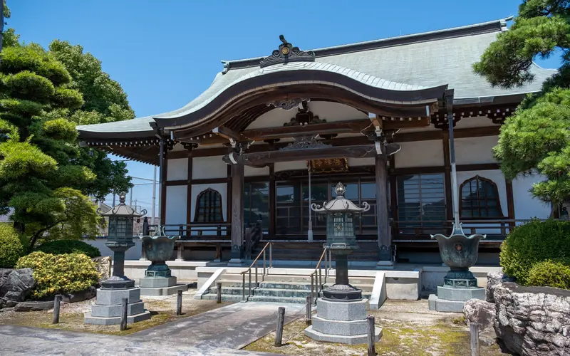海禅寺の本堂(正面)