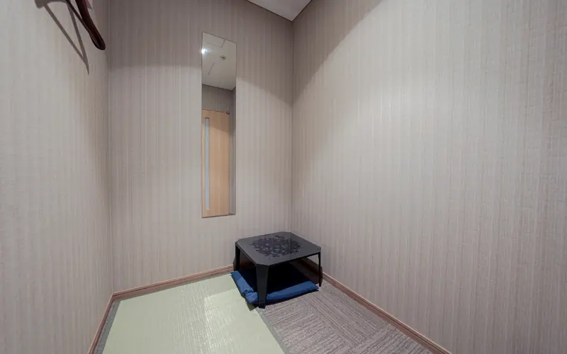 四ツ木斎場の小さな和室