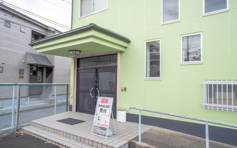 善応寺会館の会館の入口