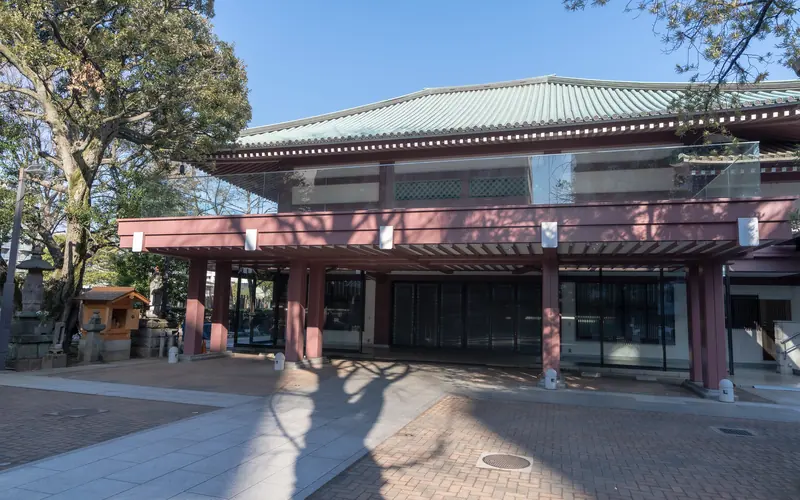 祥雲寺の本堂・会館(斜め)